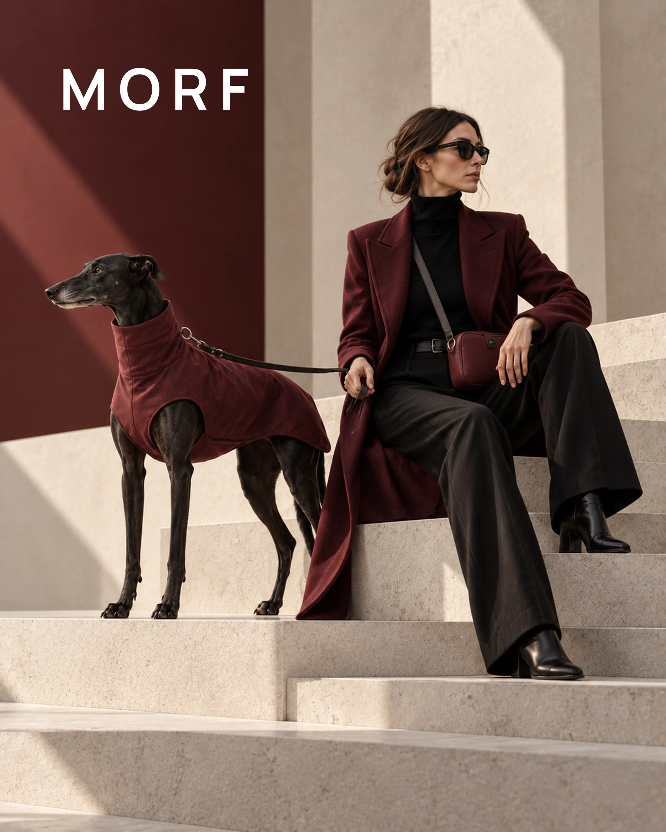 MORF Dogwear campaign identity visual 06